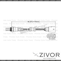 New WALKER Post Catalytic Oxygen Sensor For Audi TT 2.0 Turbo CCZA 4 Cyl EGO-231