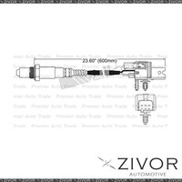 NGK Pre-Catalytic Oxygen Sensor For Volvo V70 2.0 Turbo B5204T4 5 Cyl #EGO-236