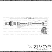 BOSCH Post Catalytic Oxygen Sensor For Honda S2000 AP1 2.0 F20C1 4 Cyl #EGO-271