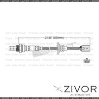 Post Catalytic Oxygen Sensor For Mitsubishi Lancer EVO VII 2.0 Turbo 4G63T 4 Cyl