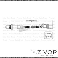 New BOSCH Oxygen Sensor For Mercedes Benz C280 W204 3.0L M272.947 #EGO-382