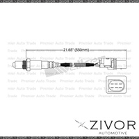 Pre-Catalytic Oxygen Sensor Right For Mercedes Benz S500 W221 5.5 M273.961 8 Cyl