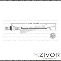 New WALKER Pre-Catalytic Oxygen Sensor For Renault R25 2.2 J7T 732 / 733 4 Cyl