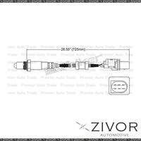 Pre-Cat. Oxygen Sensor For Audi Q7 Diesel 3.0 Turbo BUG 6 Cyl * By ZIVOR *