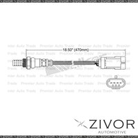 NGK Post Catalytic Oxygen Sensor For Renault Scenic 2.0 F4R 746 4 Cyl #EGO-483