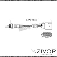 Pre-Catalytic Oxygen Sensor For Volkswagen Passat 2.0 AZM 4 Cyl