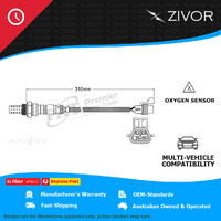 New NGK Post Catalytic Oxygen Sensor For Hummer H3 3.7 LLR 5 Cyl #EGO-546