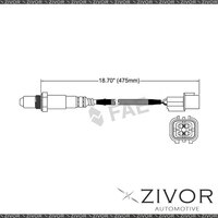Oxygen/Lambda Sensor Pre For MITSUBISHI PAJERO IO QA 4G93 4 Cyl MPFI 1999 - 2001