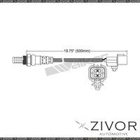 New NGK Post Catalytic Oxygen Sensor For Hyundai Getz TB 1.3 G4EA 4 Cyl #EGO-618
