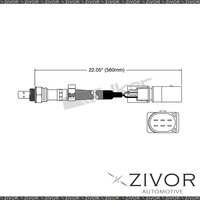 NGK Pre-Catalytic Oxygen Sensor For Hyundai i45 2.4 Dir. Inj. G4KJ 4 Cyl EGO-644