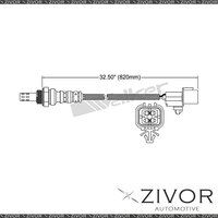 Pre-Catalytic Oxygen Sensor Front For Hyundai Terracan 3.5 G6CU 6 Cyl