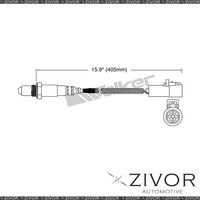 BOSCH Pre-Catalytic Oxygen Sensor For Ford Mondeo MA 2.3 SEBA 4 Cyl #EGO-687