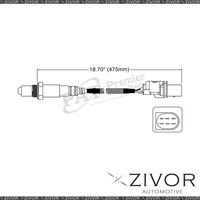 NGK Pre-Catalytic Oxygen Sensor For Audi A1 Diesel 1.6 Turbo CAYB 4 Cyl #EGO-722
