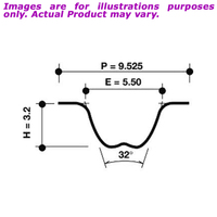 New DAYCO Timing Belt For Audi A1 941033
