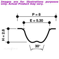 New DAYCO Timing Belt For Ldv T60 941083