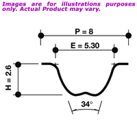 New DAYCO Timing Belt For Abarth 124 94709