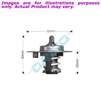 New DAYCO Thermostat 52mm Dia 82C For Mazda 121 DT27A