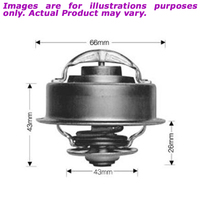 New DAYCO Thermostat 67mm Dia 89C For Mercedes Benz SL280 DT32G