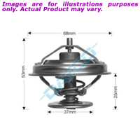 New DAYCO Thermostat 68mm Dia 82C For BMW 525e DT35A