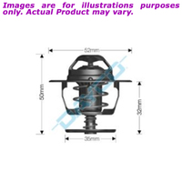 New DAYCO Thermostat 52mm Dia 89C For Ford Mondeo DT73G
