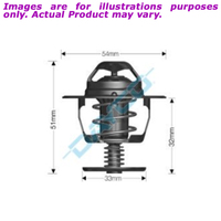 New DAYCO Thermostat 54mm Dia 82C For Mazda B2200 DT78A
