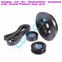 New DAYCO Powerbond Power Pulley Kit For Ford Fairlane PBK003