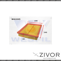 Wesfil Air Filter For Hyundai Sonata 2.4L 09/01-05/05 - WA1045 *By Zivor*