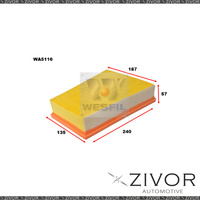 Wesfil Air Filter For Renault Megane 1.9L dCi 07/07-07/10 -  WA5116  *By Zivor*