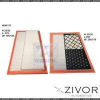 WESFIL Air Filter For Mercedes Benz ML320 3.0L V6 CDi 09/05-11/09 - WA5117