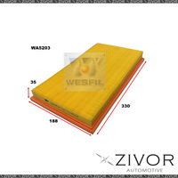 WESFIL Air Filter For Mercedes Benz C43 AMG 4.3L V8 04/98-11/00 - WA5203