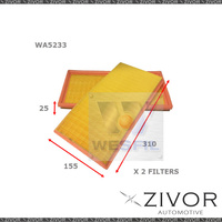 WESFIL Air Filter For Mercedes Benz CL63 AMG 6.2L V8 04/07-10/10 - WA5233