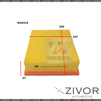 New Wesfil Air Filter For Peugeot 206 2.0L 09/99-2007 - WA5416