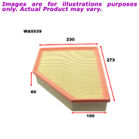 New WESFIL Air Filter For BMW M340i 3.0L WA5539