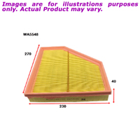 New WESFIL Air Filter For BMW 330i 2.0L WA5548