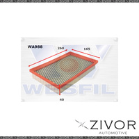 Wesfil Air Filter For Ford Probe 2.5L V6 06/94-1998 - WA988 *By Zivor*