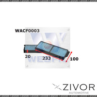 New WESFIL CABIN Filter For Mazda 3 2.0L 01/04-03/09 -WACF0003