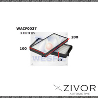 New WESFIL CABIN Filter For Ssangyong Stavic 2.7L XDi 05/05-05/13 -WACF0027