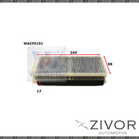 WESFIL CABIN Filter For Ford Fiesta 1.6L 10/10-08/13 -WACF0151* By Zivor*
