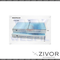 WESFIL CABIN Filter For BMW X1 2.0L TDi 10/15-on -WACF0218* By Zivor*