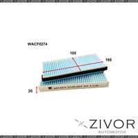 WESFIL CABIN Filter For JMC Vigus 2.4L TD 03/15-on -WACF0274* By Zivor*