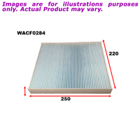 New WESFIL Cabin Filter For Audi A1 2.0L TFSi WACF0284