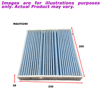 New WESFIL Cabin Filter For Mercedes Benz B180 1.3L WACF0290