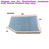 New WESFIL Cabin Filter For BMW 320D 2.0L WACF0292