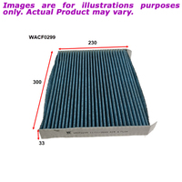 New WESFIL Cabin Filter For Ssangyong Rexton 2.2L TD WACF0299