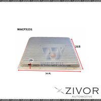 WESFIL CABIN Filter For Toyota Landcruiser Prado 4.0L V6 03/03-10/09 -WACF5231