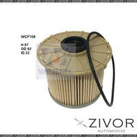 COOPER FUEL Filter For Isuzu D-Max 3.0L TD 10/08-05/12 -WCF108* By Zivor*