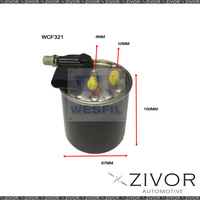 COOPER FUEL Filter For Mercedes Benz E350 3.0L V6 CDi 06/11-on -WCF321