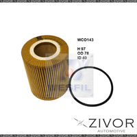 COOPER Oil Filter For Jaguar XJ 3.0L V6 TD 04/10-on - WCO143  *By Zivor*
