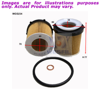 New COOPER Oil Filter For BMW 328i 2.0L WCO234