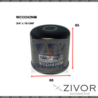 New NIPPON MAX Oil Filter For Toyota Corolla 2.0L 08/18-on - WCO242NM